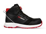 Redbrick werkschoenen - Pulse Speed Lace - hoog - S3 - zwart / rood - maat 41