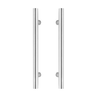 Intersteel deurgrepen T-vorm - 800 mm - Ø30 mm - RVS geborsteld