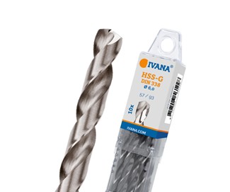 Ivana 47003 HSS-G spiraalboor DIN338 - Silverline - 2,5x57mm