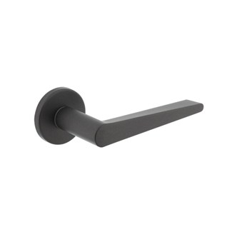 Intersteel deurkruk met rozet geveerd - Tiga - grijs