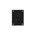 Intersteel luikring - rechthoekig - 41 x 31 mm - mat zwart