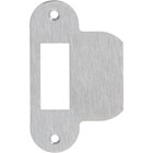 Nemef sluitplaten - P1255/17 RVS afgerond en rechthoekig