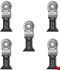 Fein zaagbladen [5st] - E-Cut universal - starlock - 44 x 55 mm