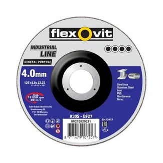 Flexovit afbraamschijf - A30S-BF27 GP - 125x7.0x22,23mm