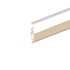 Ellen opbouw tochtprofiel - max. kier 13mm - Elro XL - 300 cm - wit aluminium 