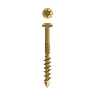 Dynaplus 0284.08 gevelschroeven - AR-BRONZE - cillinderkop - TX