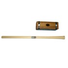 slegsteel voor houten-sleg  1000mm ovaal 55x35mm