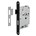 Intersteel toilet-/badkamersluiting - doornmaat 50 mm - WC63/8 mm - zwart gelakt