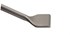 Ivana platte brede gebogen beitel - Silverline - SDS-Plus - 60x250 mm