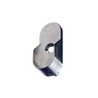Manart kastroededrager - 717 - zamac  - 49x18 mm met pennen