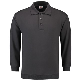 Tricorp polosweater boord - Casual - 301005 - donkergrijs - maat L