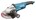 Makita haakse slijper 230V - GA9020RF - 2200W - ∅230mm - met vastzetschakelaar - in doos