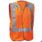 M-Wear veiligheidsvest / verkeersvest - RWS oranje - maat XL/XXL