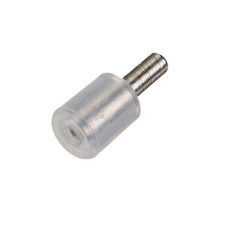 plank-/schapdrager 3 mm vernikkeld met siliconen