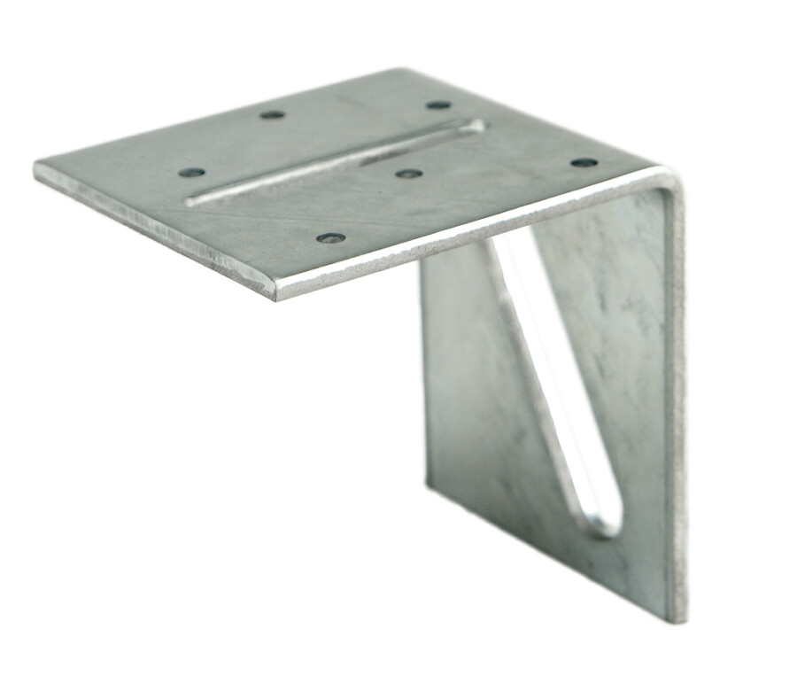 Gebr. Bodegraven hoekanker zwaar - 80x80 mm - slobgaten 13x67 - zink magnesium