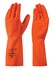 Showa werkhandschoenen - 707HVO - Hybrid Nitrile fluor oranje - maat 6