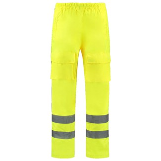 Tricorp regenbroek RWS - Workwear - 503001 - fluor geel - maat XS