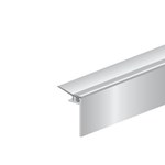Ellen opbouw tochtprofiel - ANB 16 - 2300 mm - geanodiseerd aluinium