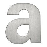 Artitec letter - A - blinde bevestiging - RVS - mat geborsteld - 92,5 mm