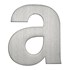 Artitec letter - A - blinde bevestiging - RVS - mat geborsteld - 92,5 mm