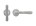 Dauby deurkruk - Pure PHTL"T+L" / 50 - mat wit brons 