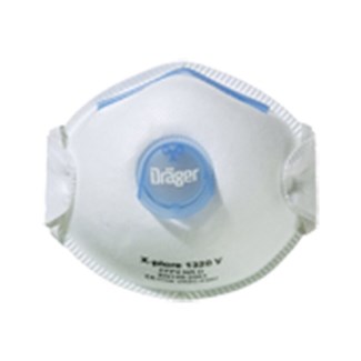 Dräger stofmaskers - doos á 10 stuks - X-Plore 1320 - FFP2+Ventiel