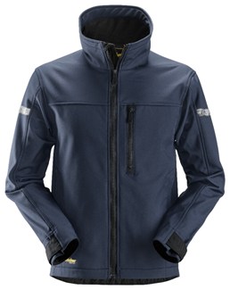 Snickers Workwear Softshell jack - AllroundWork - 1200 - donkerblauw - maat 3XL