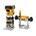 DEWALT DCW604P2-QW Accu Invalfrees 18V XR met verwisselbare zool - Inclusief 2x 5.0Ah Accu, Lader en Koffer