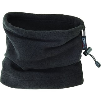 Opsial 2-in-1 nekwarmer / muts - fleece - zwart - one size
