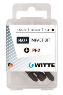 Witte MAXX Impact Phillips schroefbitsen 38mm  