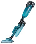 Makita accu steelstofzuiger - CL001GA222 - 40V Max - blauw - met cycloon stofafscheider - 2x2.0 Ah accu en lader - in doos