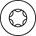 HECO MULTI-MONTI PLUS F schroefanker - platverzonken kop - 7,5x60mm - T-40 - gehard staal - 50 stuks
