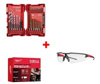 Milwaukee Shockwave borenset - voor multimateriaal + veiligheidsbril