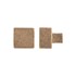 Dauby meubelknop - Pure PQ-35 - ruw brons - 35 mm