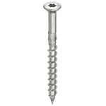 HECO TOPIX-plus vlonderschroeven - platkop RVS A2 - 5x40 mm - Torx T-20 (HD20) - deeldraad - 200 st