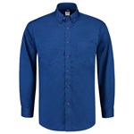 Tricorp Casual 701004 werkhemd lange mouw basis koningsblauw maat M