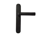 Dauby deurkruk op schild - Pure PH1930 / P40 - verouderd ijzer zwart - blind