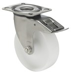 Colson Zwenkwiel nylon met rem 80 mm - 150 kg