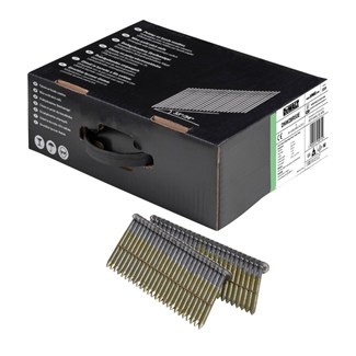 DEWALT DNW28R50E Geringde Constructienagel schuin W-Wire - 2.8x50mm - 2200 stuks