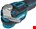 Makita accu multitool - DTM52RTJX2 - 18V - 2x5.0 Ah accu en lader - met accessoireset - in Mbox