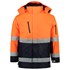 Tricorp Parka ISO20471 BiColor - High Visibility - 403004 - fluor oranje/marine blauw - maat XS