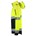 Tricorp softshell jack - Bi-color - Safety - 403007 - fluor geel/marine blauw - maat XXL