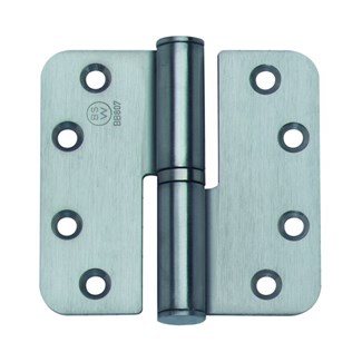 BSW kogelstift paumelles - RD BB 807 - afgerond - RVS/zwart/gegalvaniseerd
