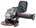 Makita haakse accu slijpmachine - GA008GM201 - 40V Max - 125mm - 2x4.0 Ah accu en lader- met vastzetschakelaar - in Mbox