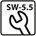 Hoenderdaal zelfborende plaatschroef - VZ - 6K - SW-5.5 - 3.5x19mm
