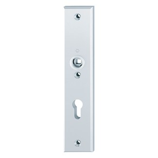 Hoppe veiligheids binnenschild 2214 - aluminium F1