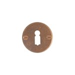 Dauby sleutelrozet - Pure 50R - ruw brons - 50 mm