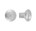 Dauby meubelknop - Pure PT-45 - mat wit brons - 45 mm