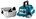 Makita accu stofzuiger droog/nat - DVC750LZX3 - 18V - met vloeistoffilter - excl. accu en lader - in doos