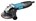 Makita haakse slijper 230V - GA5030RSP2 - 720W - ∅125mm - met accessoireset - in koffer